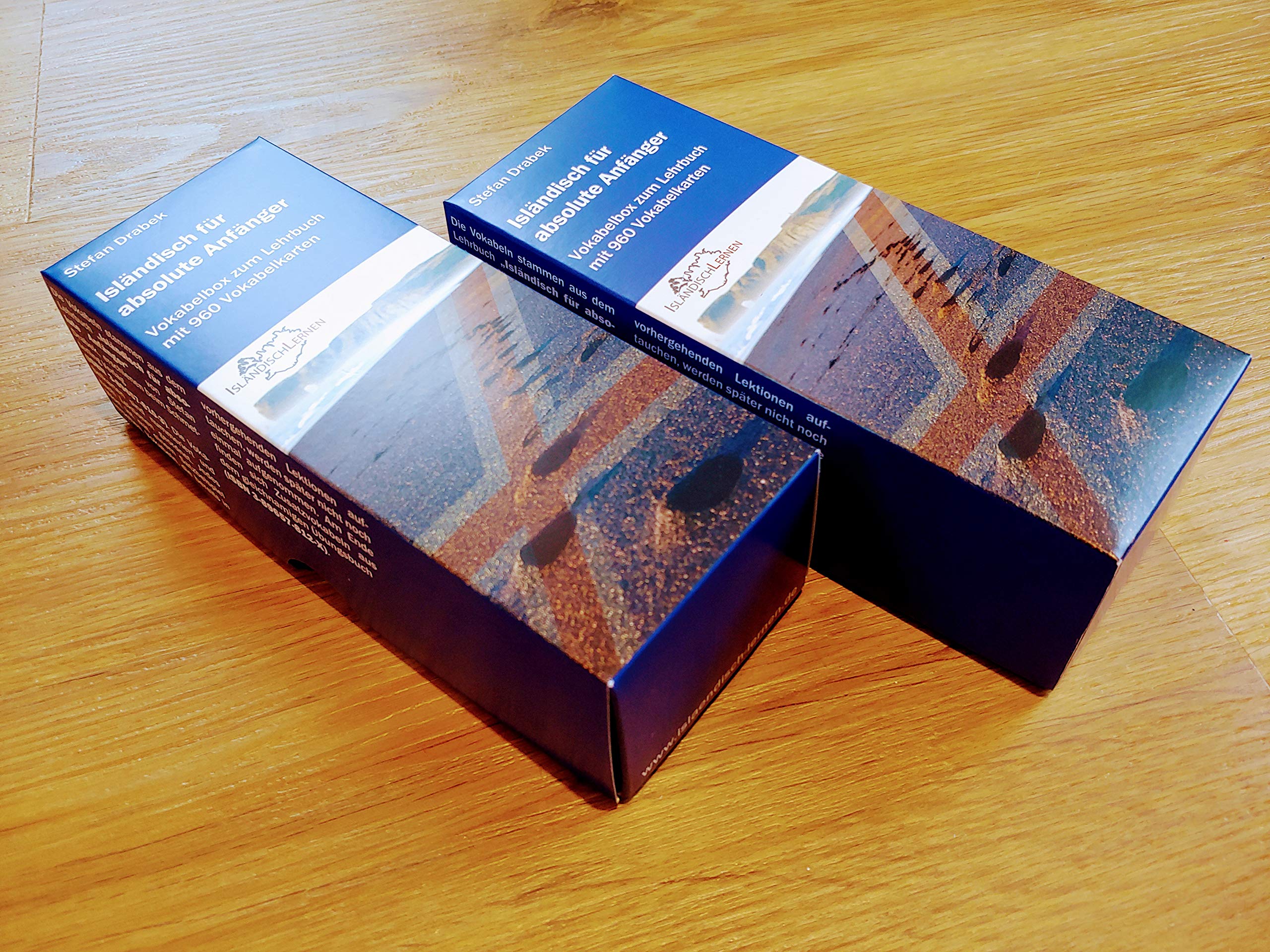 Isländisch Vokabelbox zum Lehrbuch mit 960 Vokabelkarten - Isländisch für absolute Anfänger Foreign Languages ​​& Dictionaries