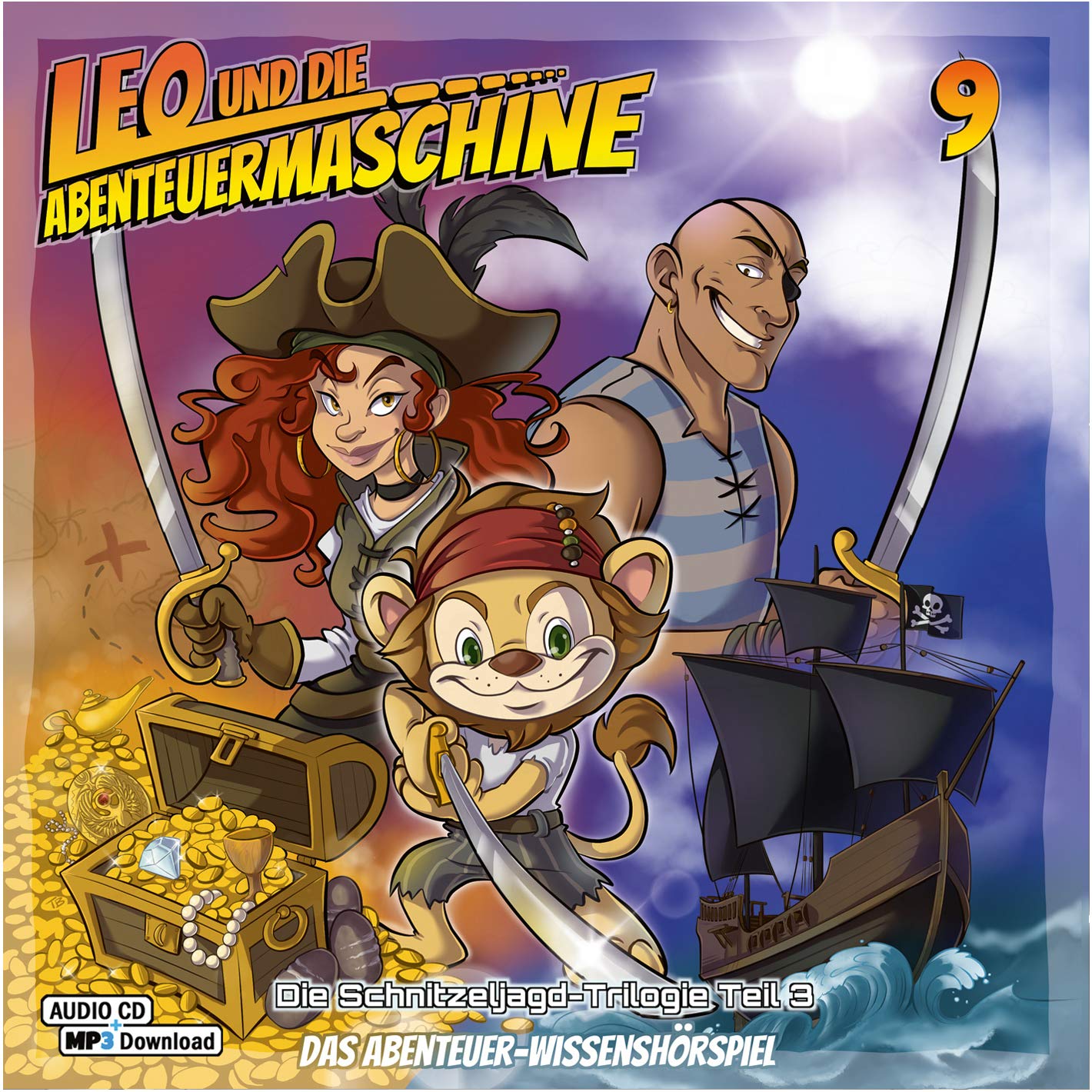 Leo und die Abenteuermaschine 9 | Kinderhörspiel | Wissenshörspiel für Kinder | Piraten | Mary Read | Piratinnen Children & Young People Audio Books