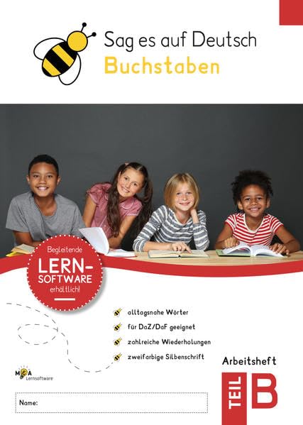 Sag es auf Deutsch - Buchstaben: Arbeitsheft / Arbeitsheft Teil B Social Sciences