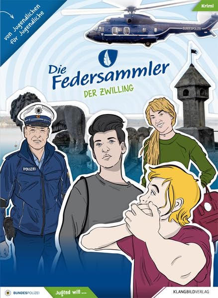 Der Zwilling: Die Federsammler - Band 17 (Die Federsammler - internationale Kinder- und Jugendbuch-Reihe geschrieben von Jugendlichen Deutschlernern: Fietje und Arti in ...) Contemporary literature Books