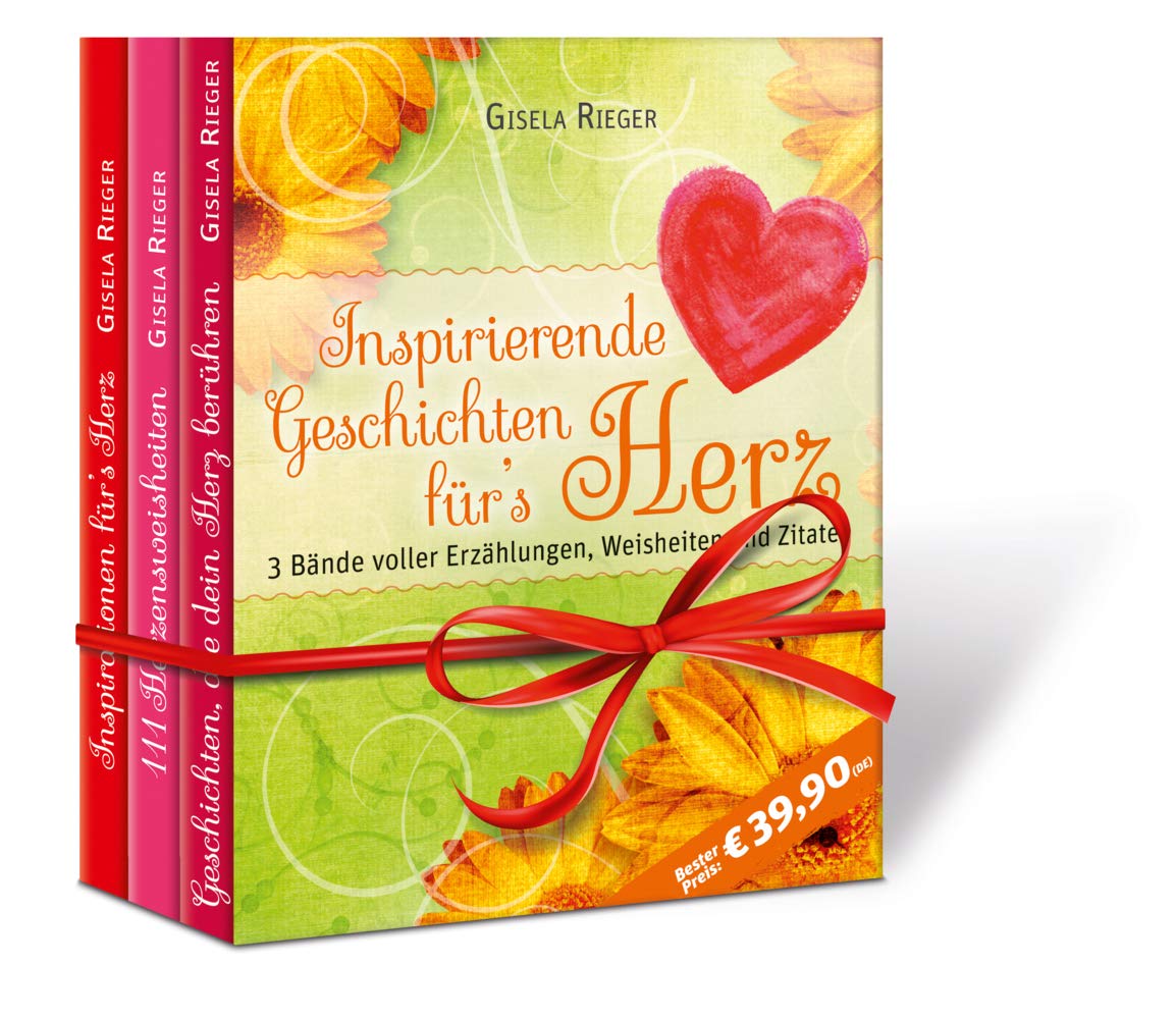 Inspirierende Geschichten für`s Herz: 3 Bände voller Erzählungen, Weisheiten und Zitate Contemporary literature Books