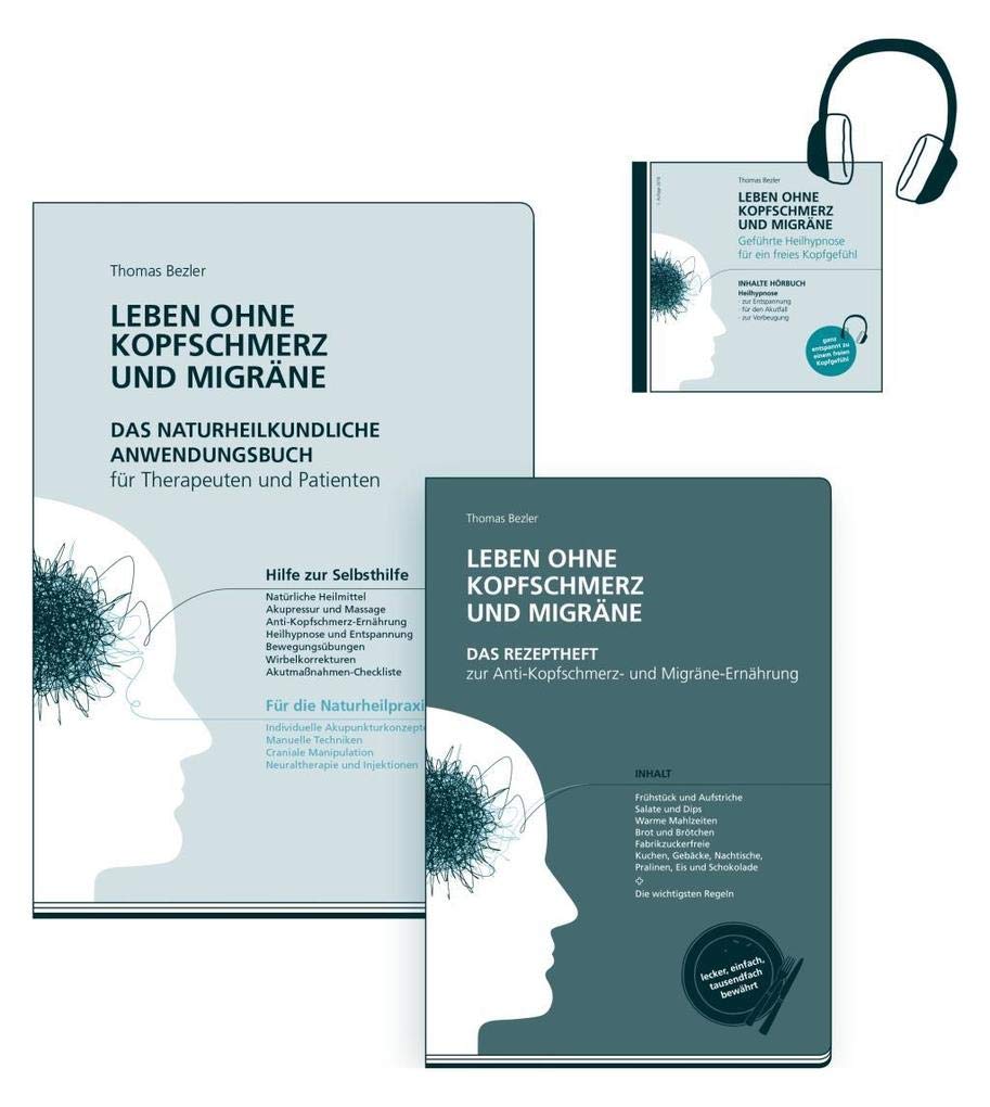 Leben ohne Kopfschmerz und Migräne-Set Medicine