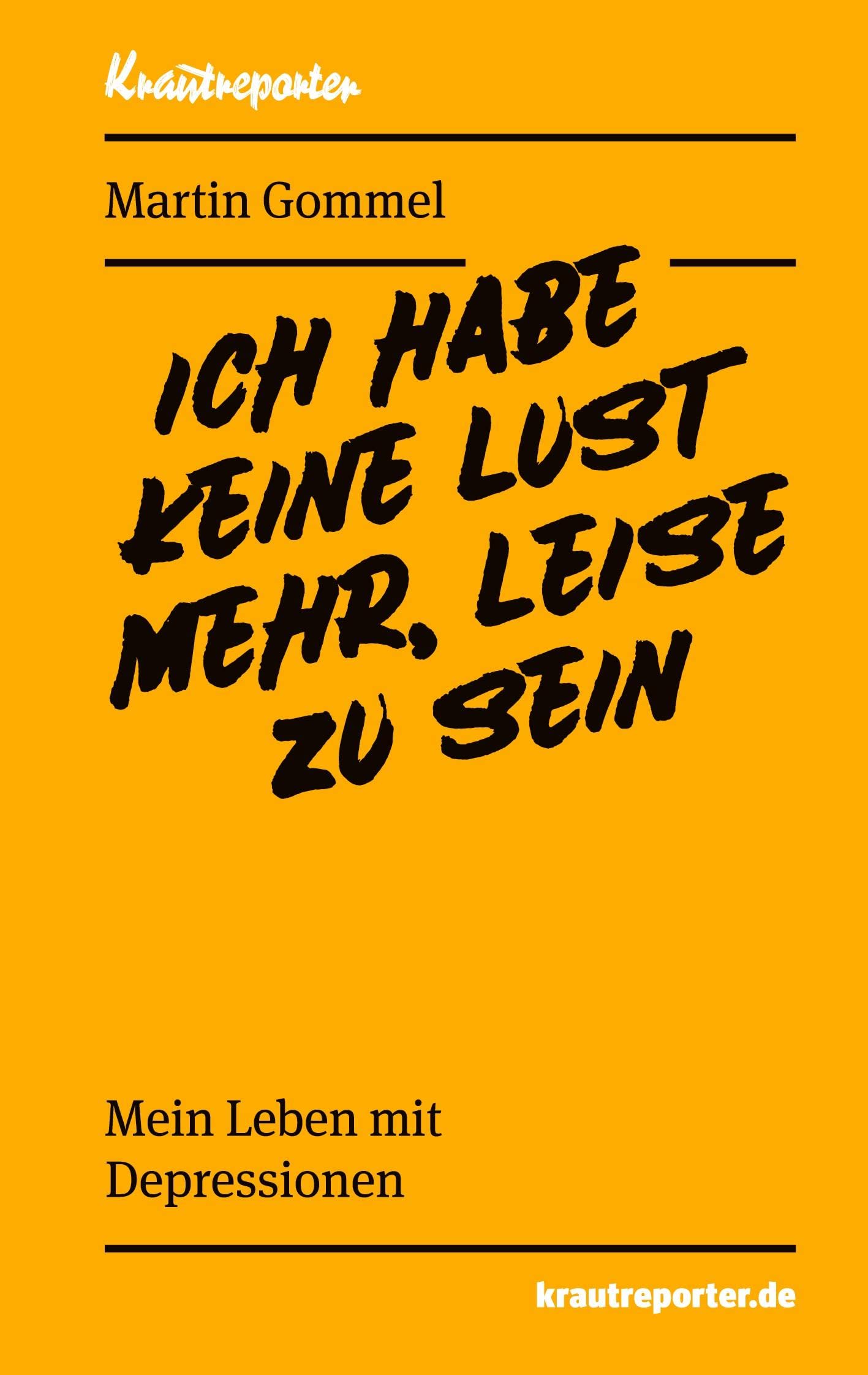 Ich habe keine Lust mehr, leise zu sein: Mein Leben mit Depressionen Medicine