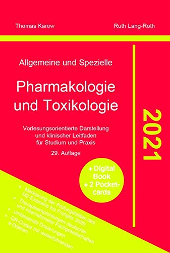 Allgemeine und Spezielle Pharmakologie und Toxikologie 2021 Medicine