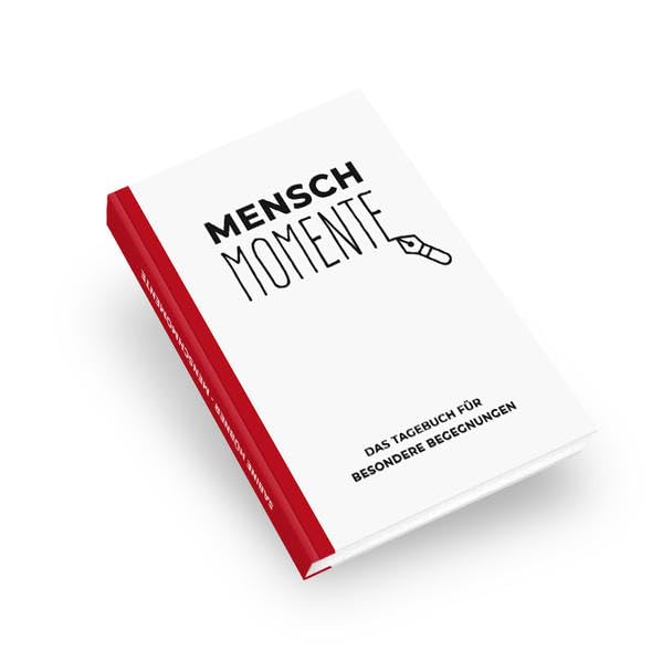Menschmomente: Das Tagebuch für besondere Begegnungen (Farbversion Rot) Social Sciences