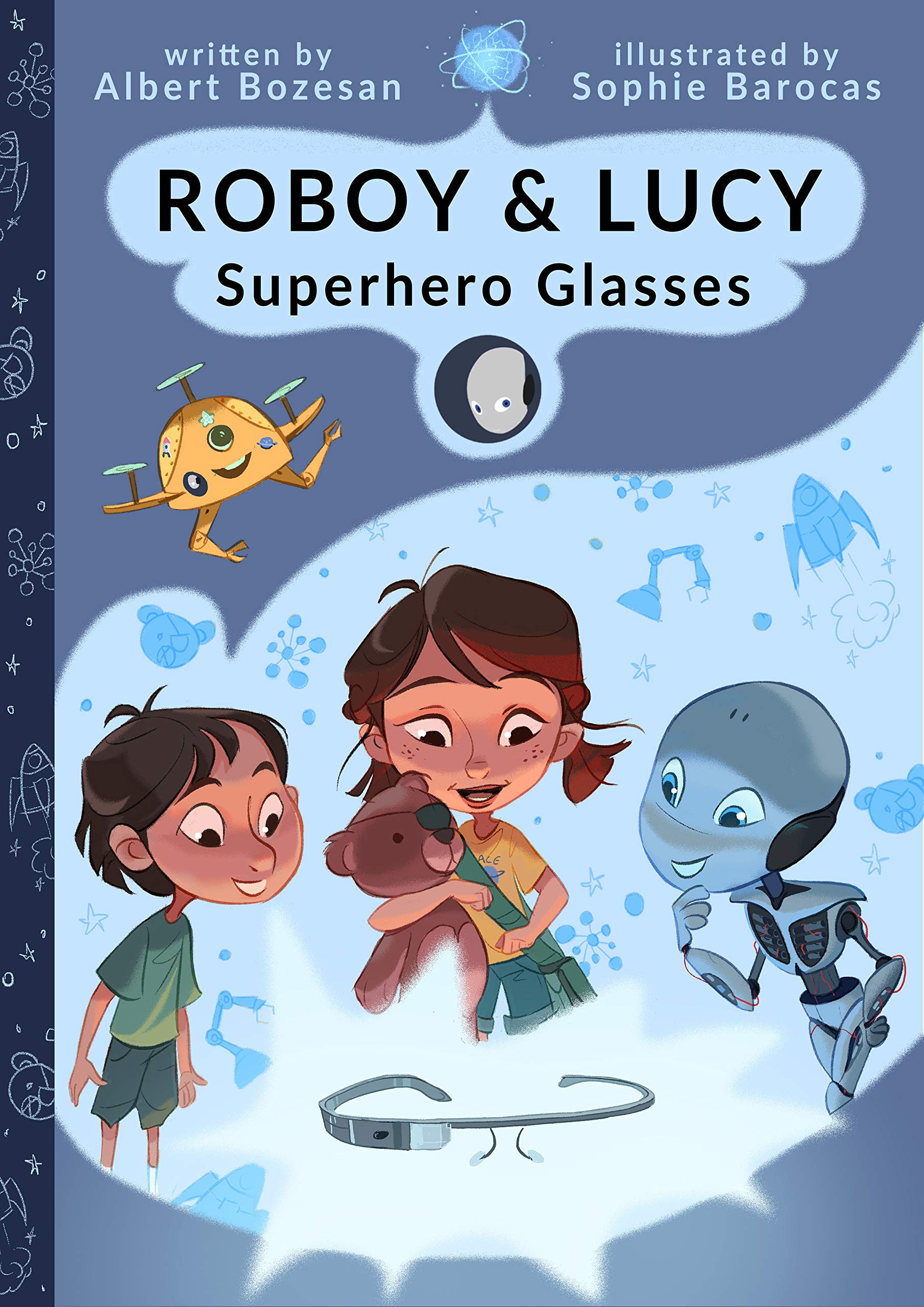 Roboy and Lucy "Superhero Glasses" books | Digital literacy and early learning Novels & Short Stories