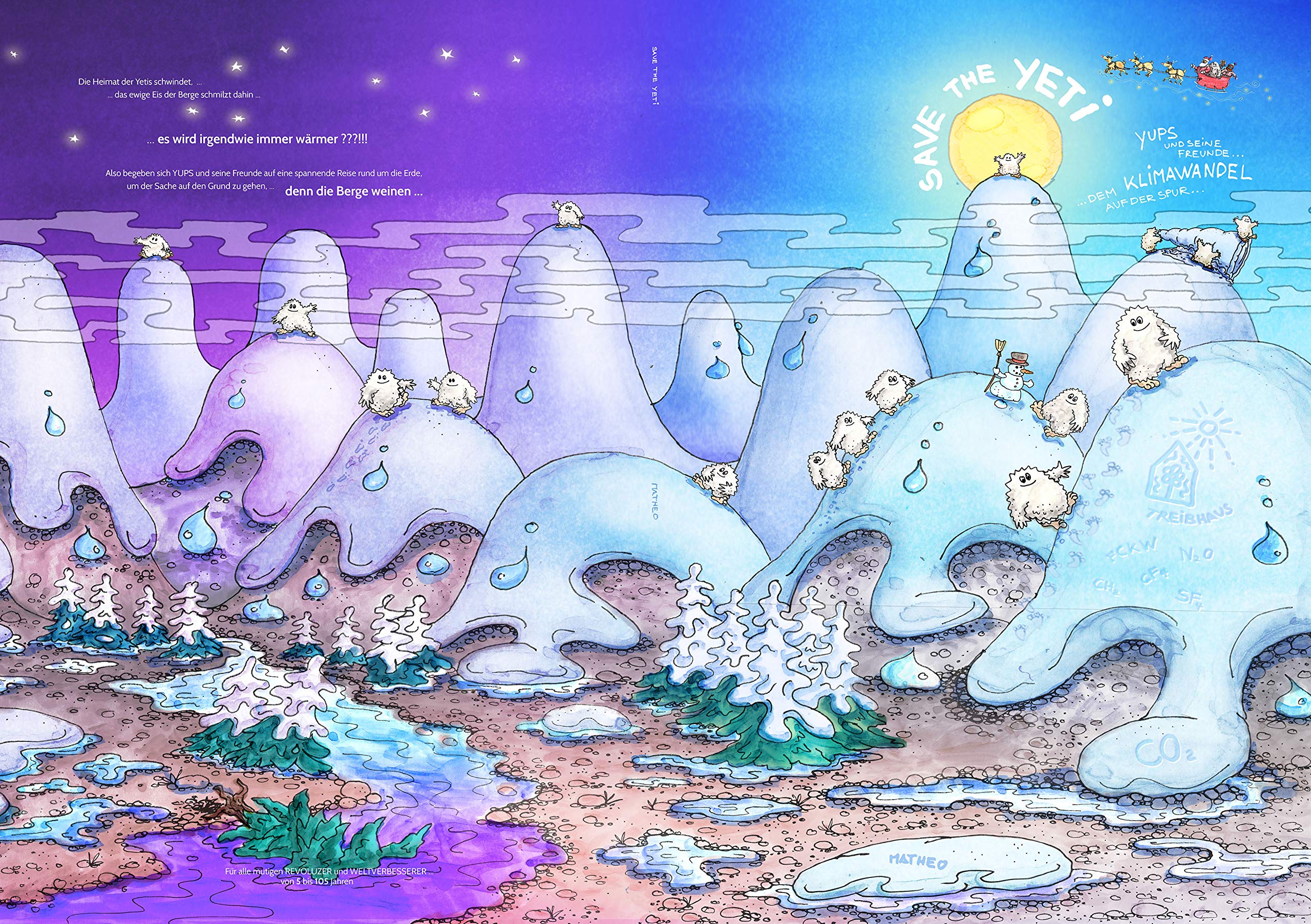 SAVE THE YETI: Yups und seine Freunde, ... dem Klimawandel auf der Spur General education
