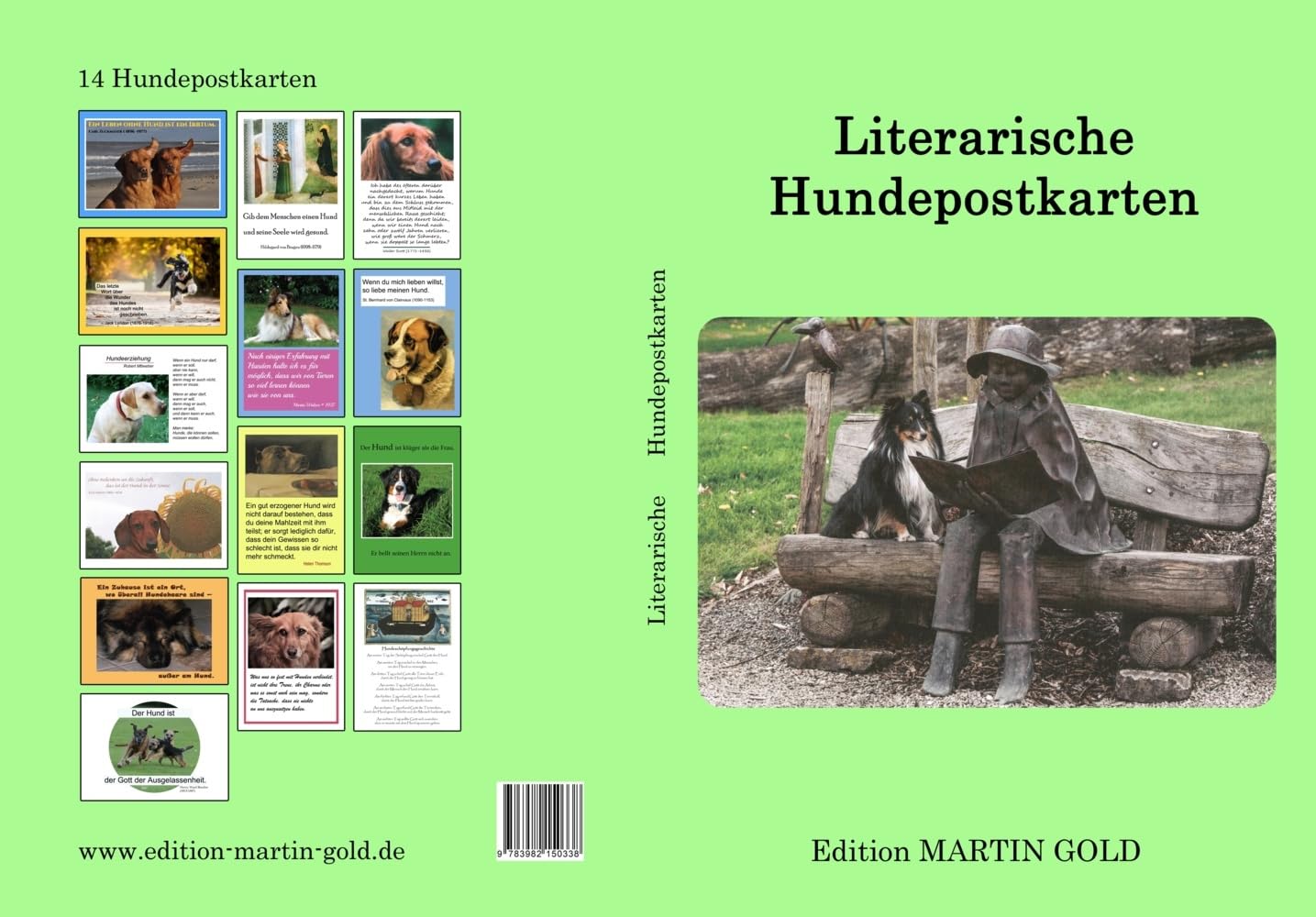 Literarische Hundepostkarten Books