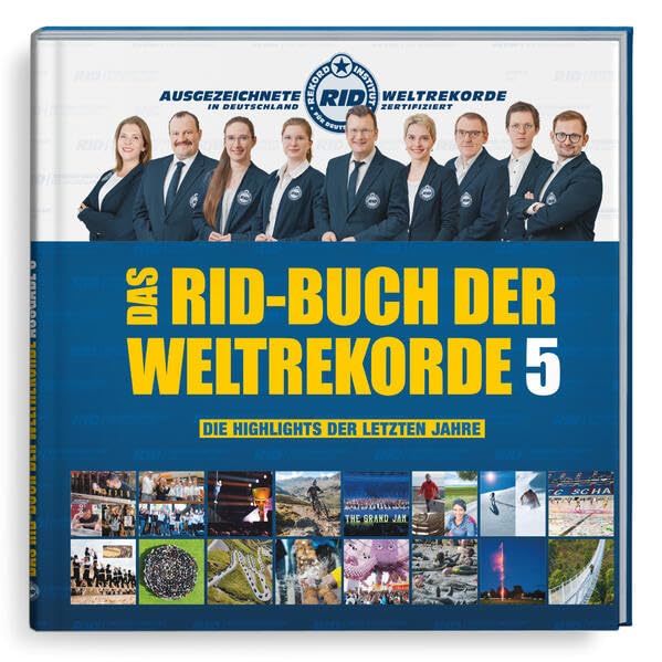 DAS RID-BUCH DER WELTREKORDE – AUSGABE 5: Spektakuläre Lieblings-Weltrekorde des Rekord-Institut für Deutschland (RID) Leisure, Home & Garden