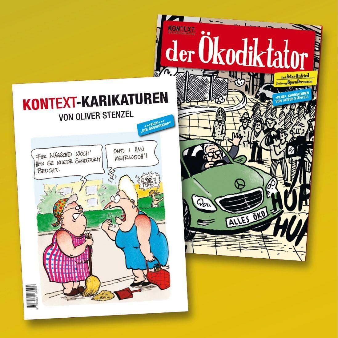Doppelheft! Der Ökodiktator/Kontext-Karikaturen book