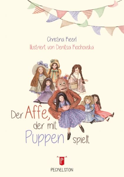 Der Affe, der mit Puppen spielt Children's books