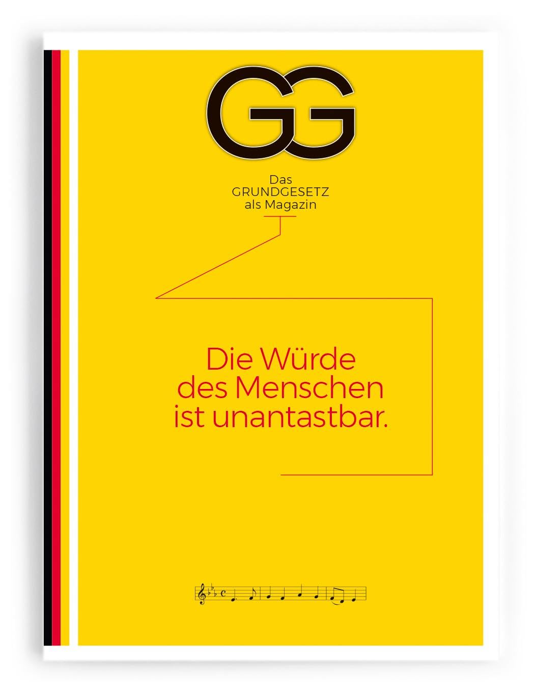 Das Grundgesetz als Magazin book