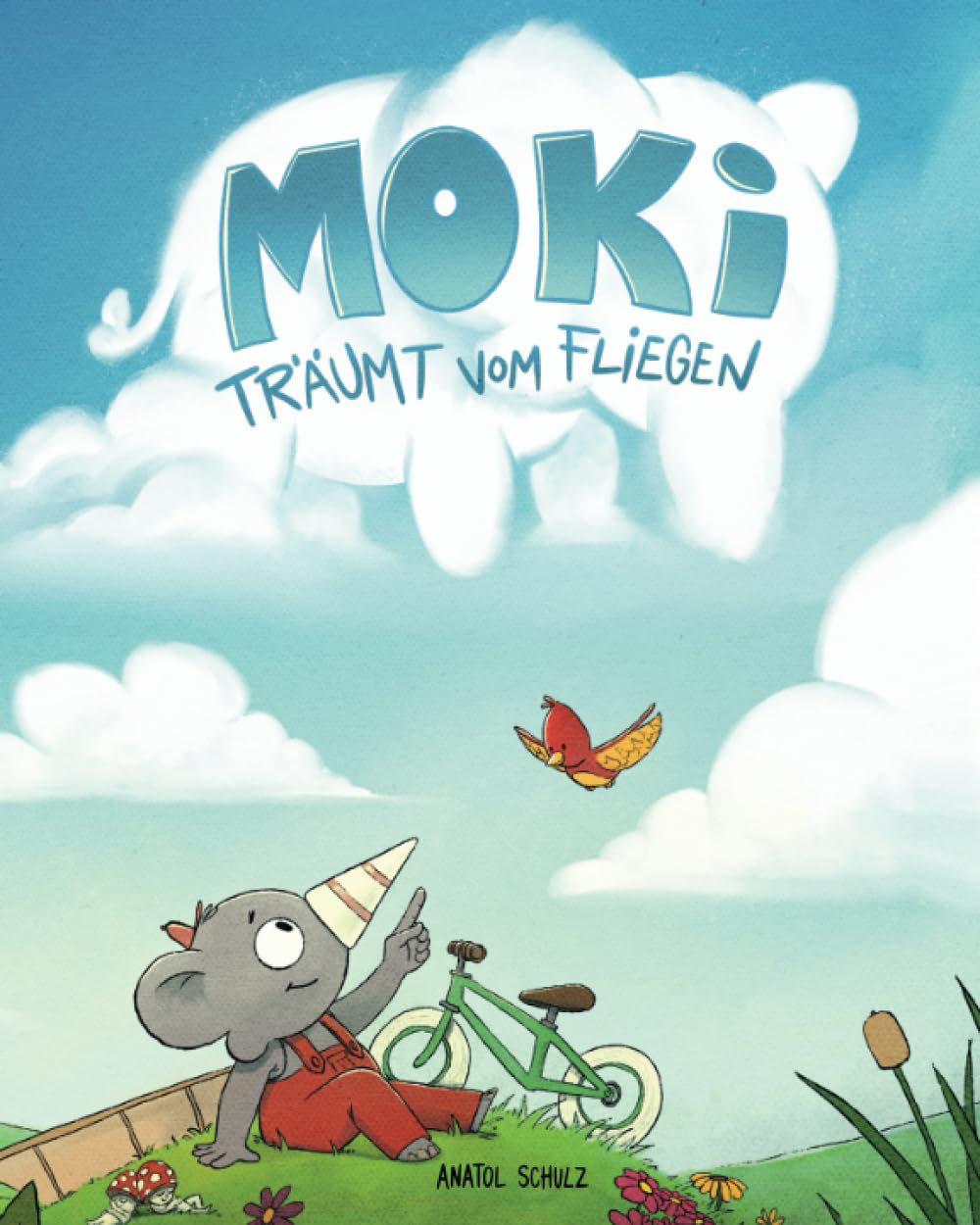 Moki träumt vom Fliegen: Bilderbuch über das Träumen und gegenseitige Helfen für 2-4 jährige Non-fiction