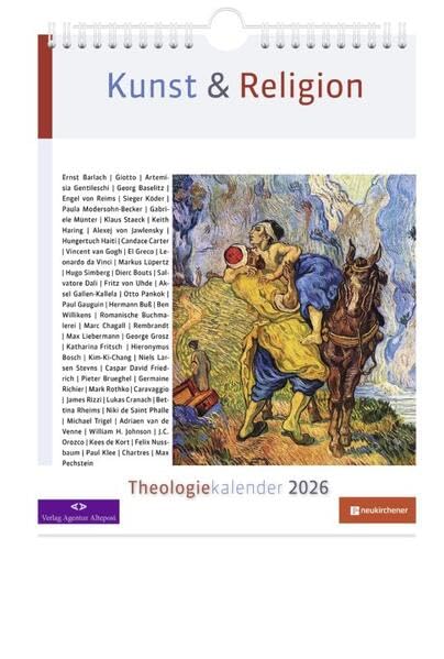 Kunst & Religion - Theologiekalender 2026: Wochenkalender (Theologie-Kalender: Religion und Literatur) Photography