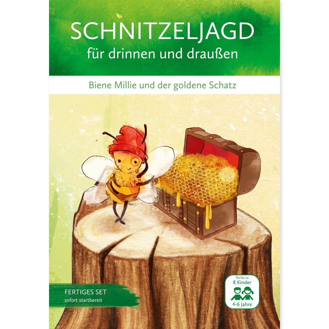 Schnitzeljagd: Biene Millie und der goldene Schatz (Bienenabenteuer) Tiptoi & Games