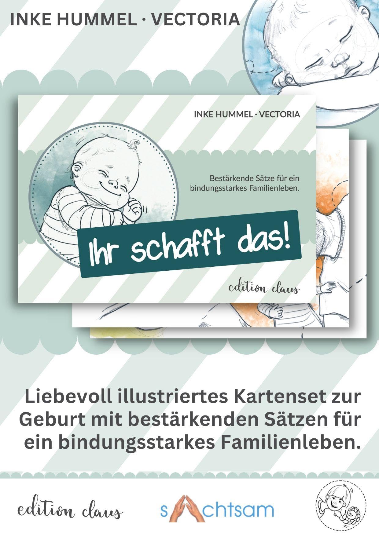 Kartenset "Ihr schafft das!": Bestärkende Sätze für ein bindungsstarkes Familienleben Parents & Children