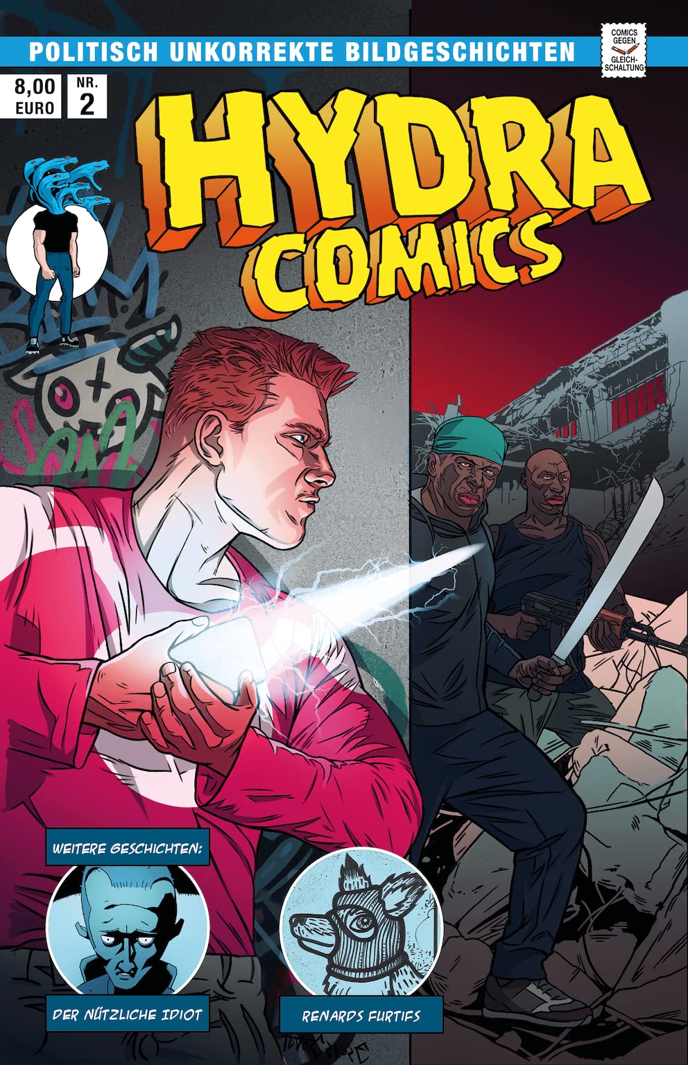 HYDRA COMICS 2 – Politisch unkorrekte Bildgeschichten Manga