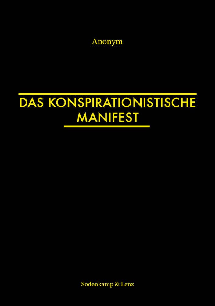Product Image: Das Konspirationistische Manifest