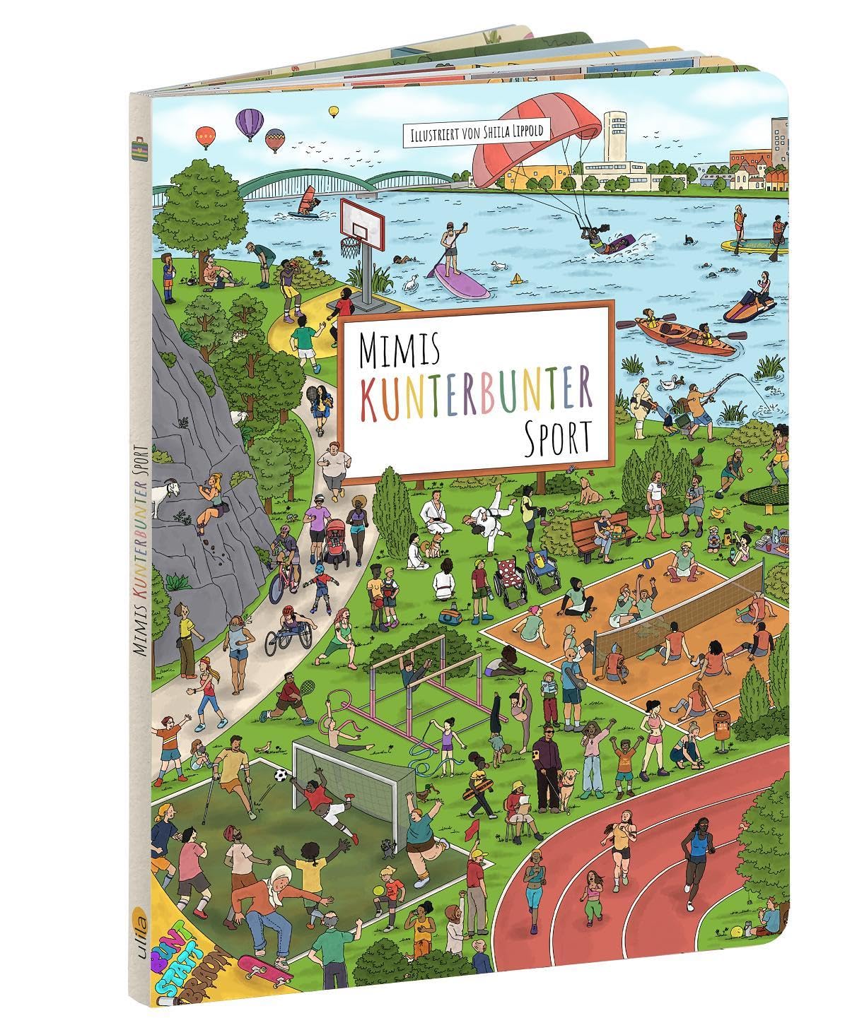 Mimis kunterbunter Sport: Vielfalt im Wimmelbuch (Mimi Reihe: Wimmelbücher für Inklusion & Vielfalt) Leisure & Fun