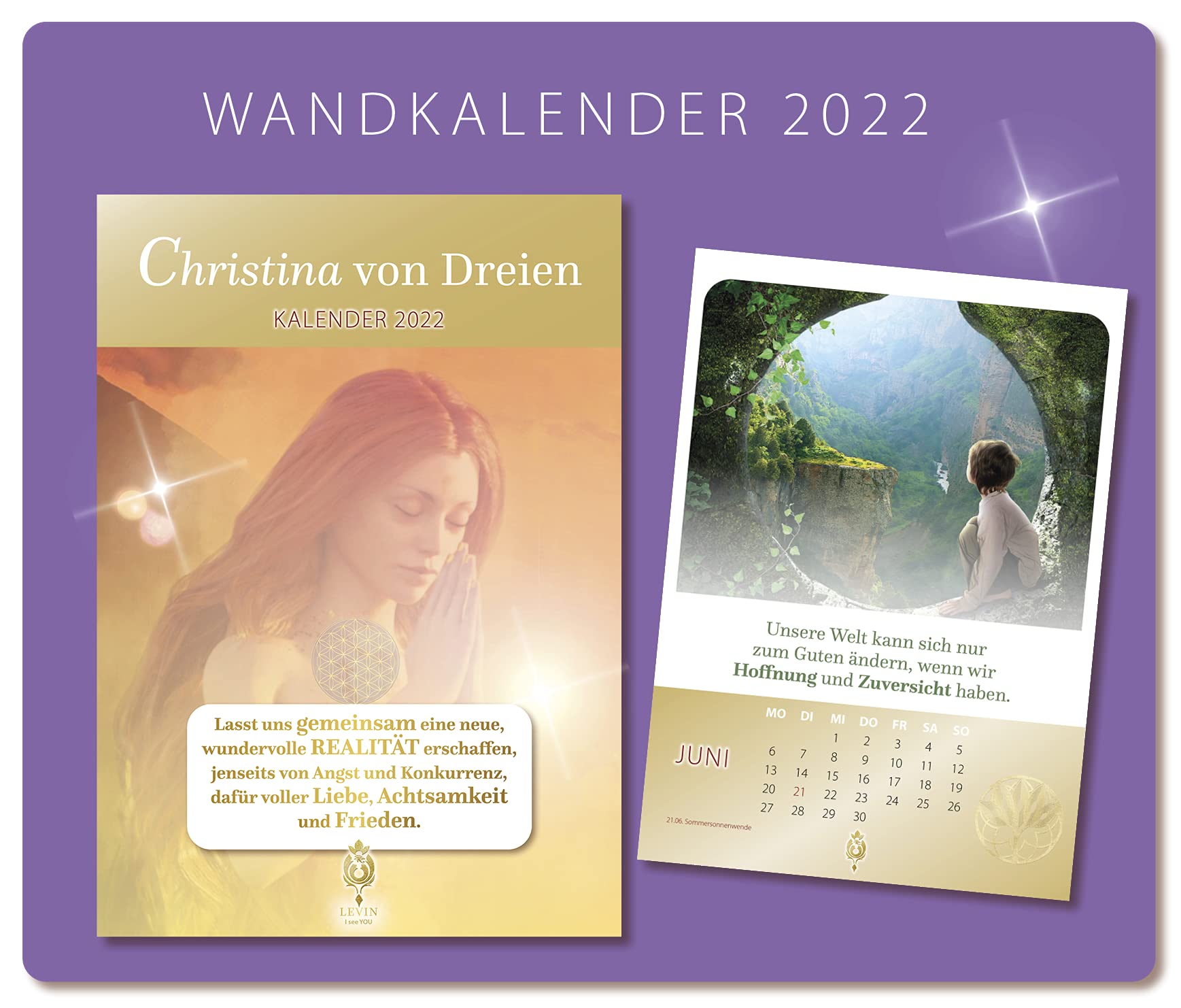 Christina von Dreien - Wandkalender 2022 - DIN A4: Christinas Visionen für die Neue Zeit Living & Furnishing