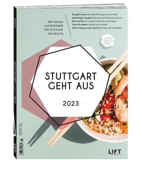 Stuttgart geht aus 2023 - Der große Gastroführer für Stuttgart und Region Leisure, Home & Garden