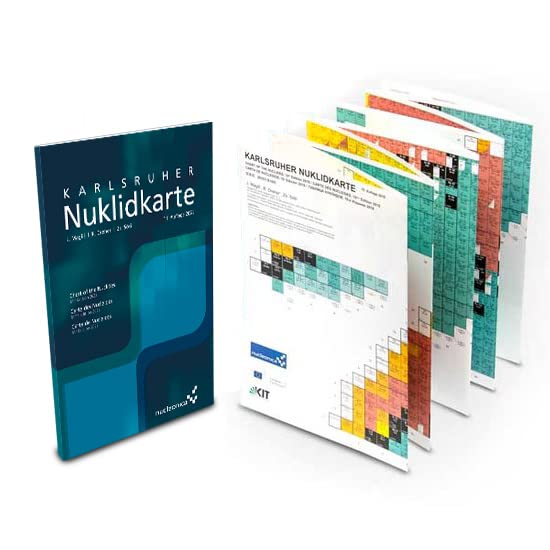 Nuklidkarte Karlsruhe – Das Original! als Faltkarte mit Broschüre 11. Ausgabe 2022 Books