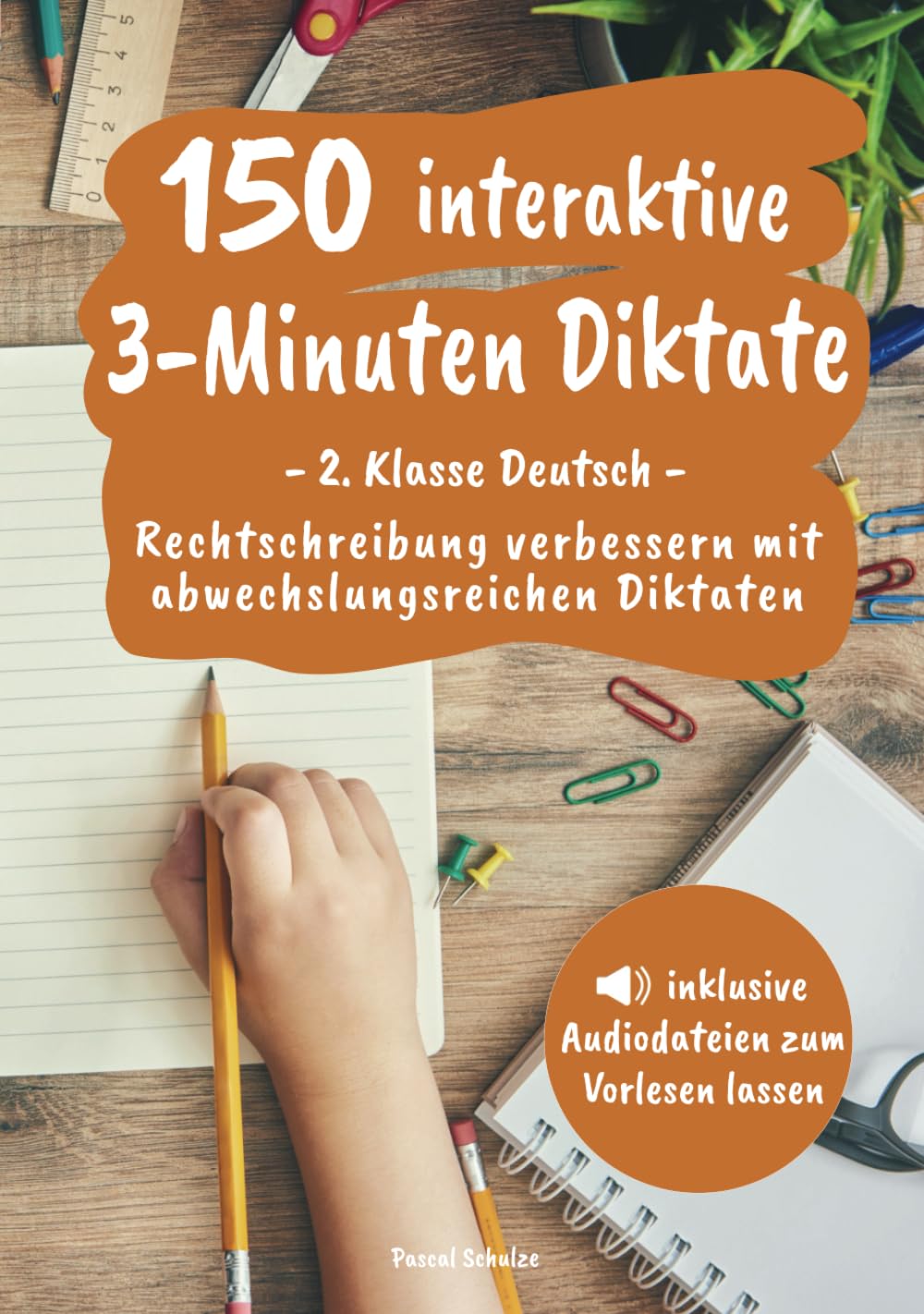 150 interaktive 3-Minuten Diktate - 2. Klasse Deutsch: Rechtschreibung verbessern mit abwechslungsreichen Diktaten (inkl. Audiodateien zum Vorlesen lassen) Non-fiction