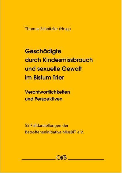 Geschädigte durch Kindesmissbrauch und sexuelle Gewalt im Bistum Trier: Verantworlichkeiten und Perspektiven. 55 Falldarstellungen der Betroffeneninitiative MissBiT e.V. Memories