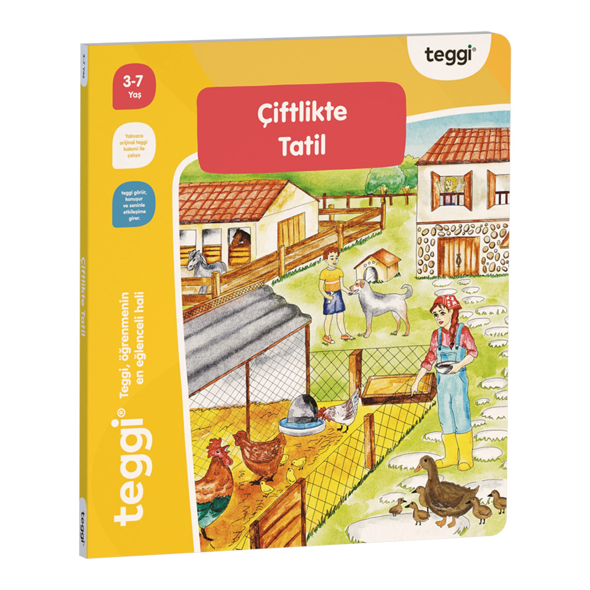 Teggi Buch – Çiftlikte Tatil - Kinderbuch auf Türkisch Non-fiction