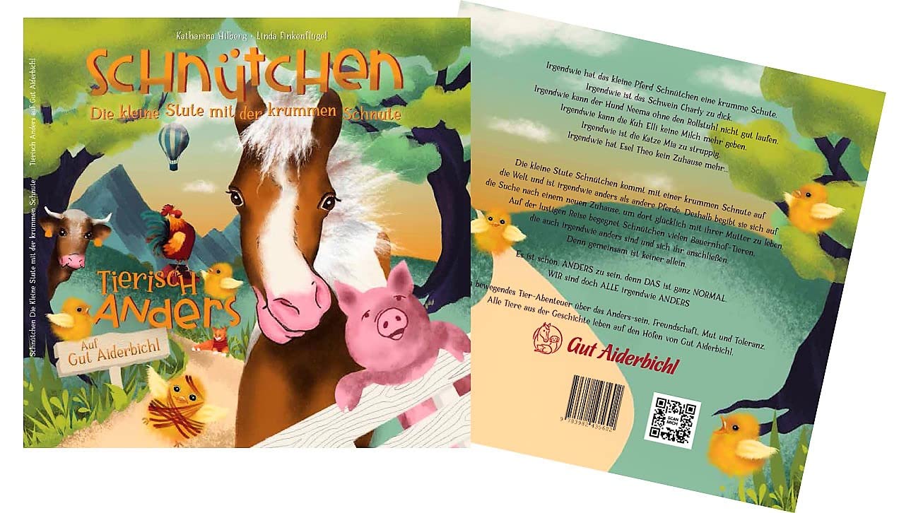 Schnütchen - Die kleine Stute mit der krummen Schnute: Tierisch Anders auf Gut Aiderbichl Manga