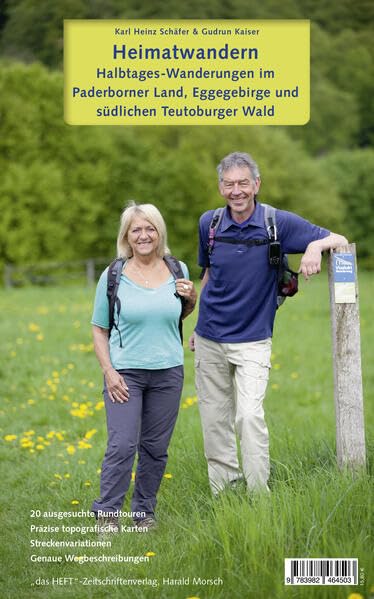 Heimatwandern: Halbtages-Wanderungen im Paderborner Land, Eggegebirge und südlichen Teutoburger Wald Travel Guides