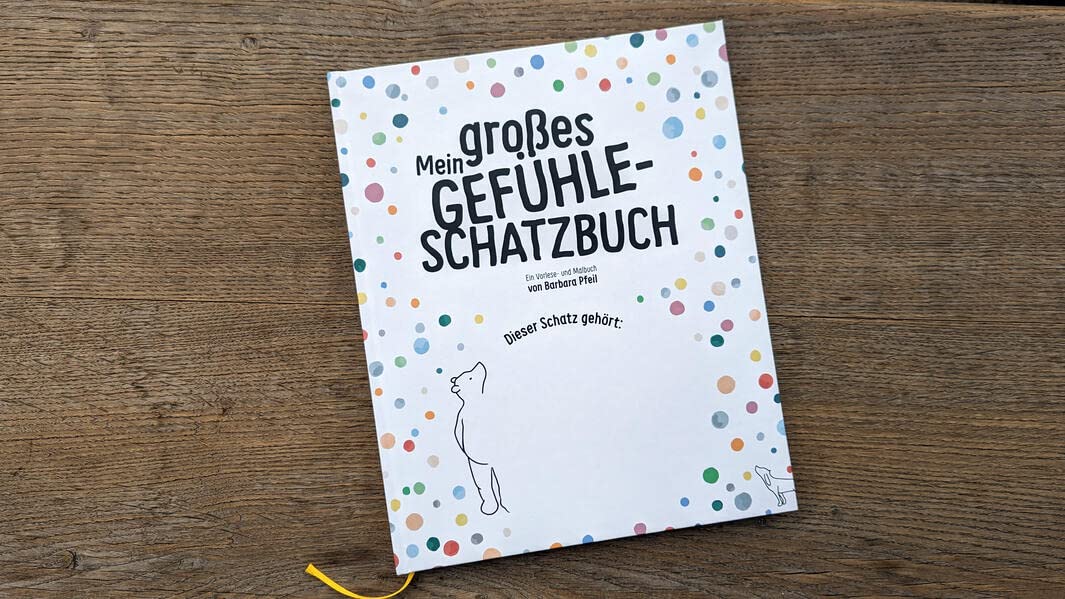 Mein großes Gefühle-Schatzbuch: Ein Vorlese- und Malbuch von Barbara Pfeil Health, Nutrition & Fitness