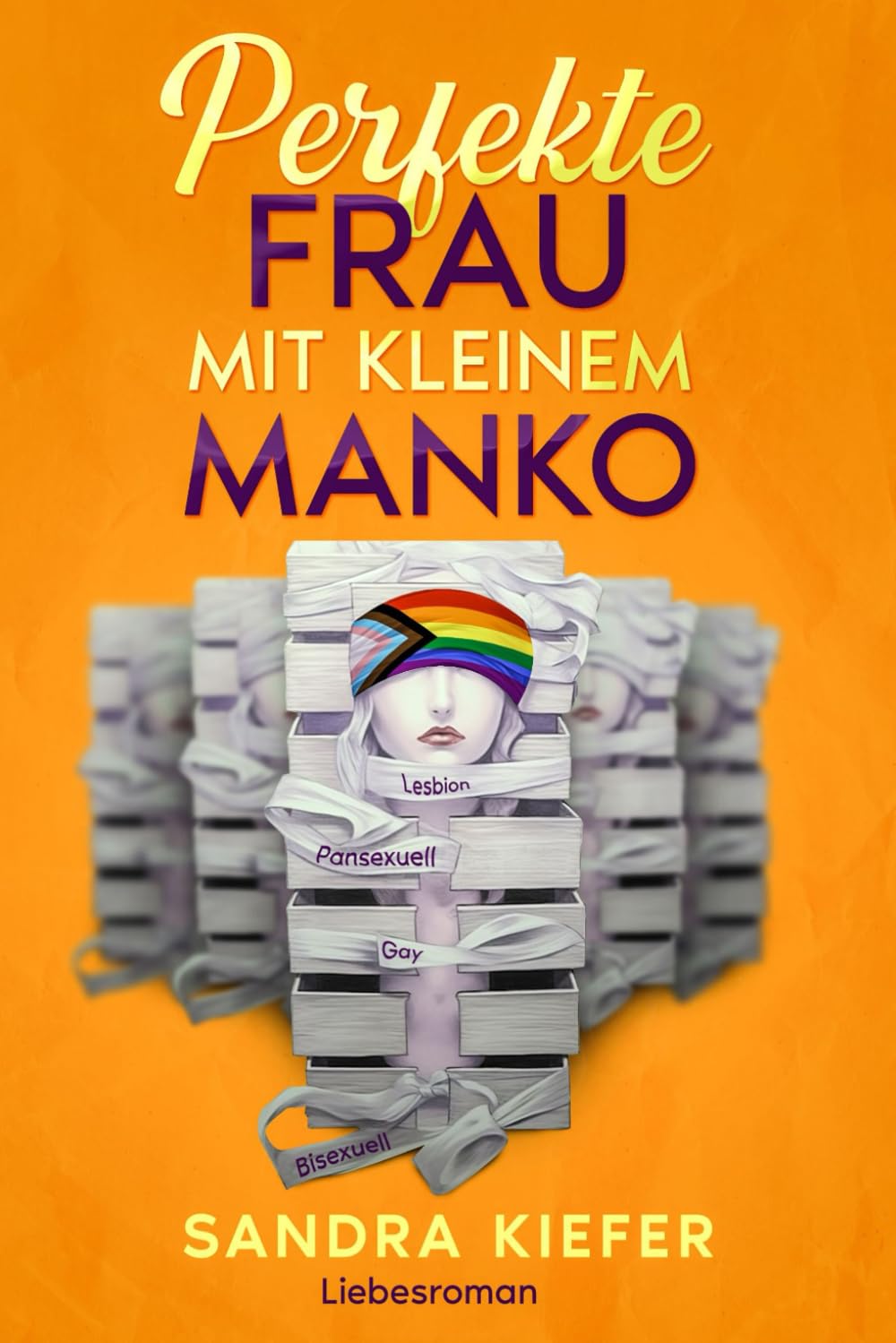 Perfekte Frau mit kleinem Manko LGBTQ+