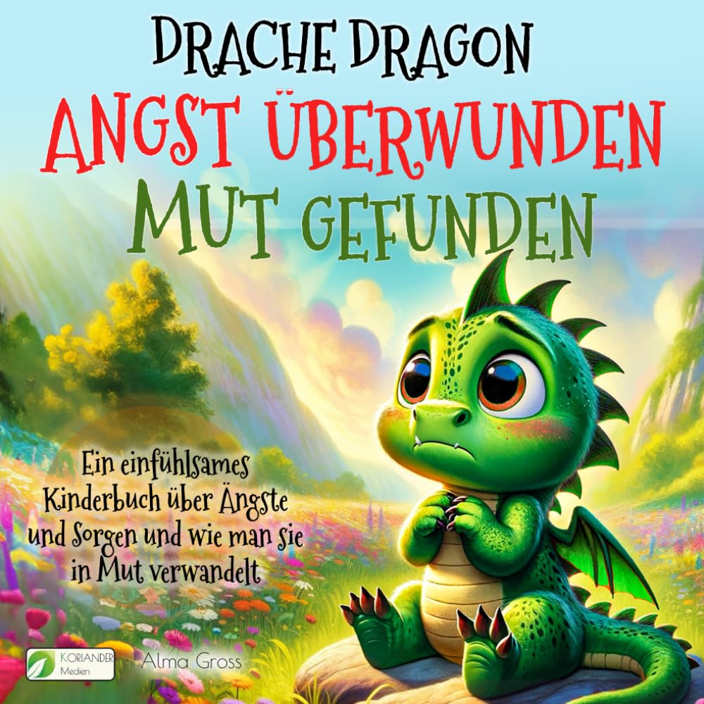 Drache Dragon - Angst überwunden, Mut gefunden: Ein einfühlsames Kinderbuch über Ängste und Sorgen und wie man sie in Mut verwandelt Non-fiction