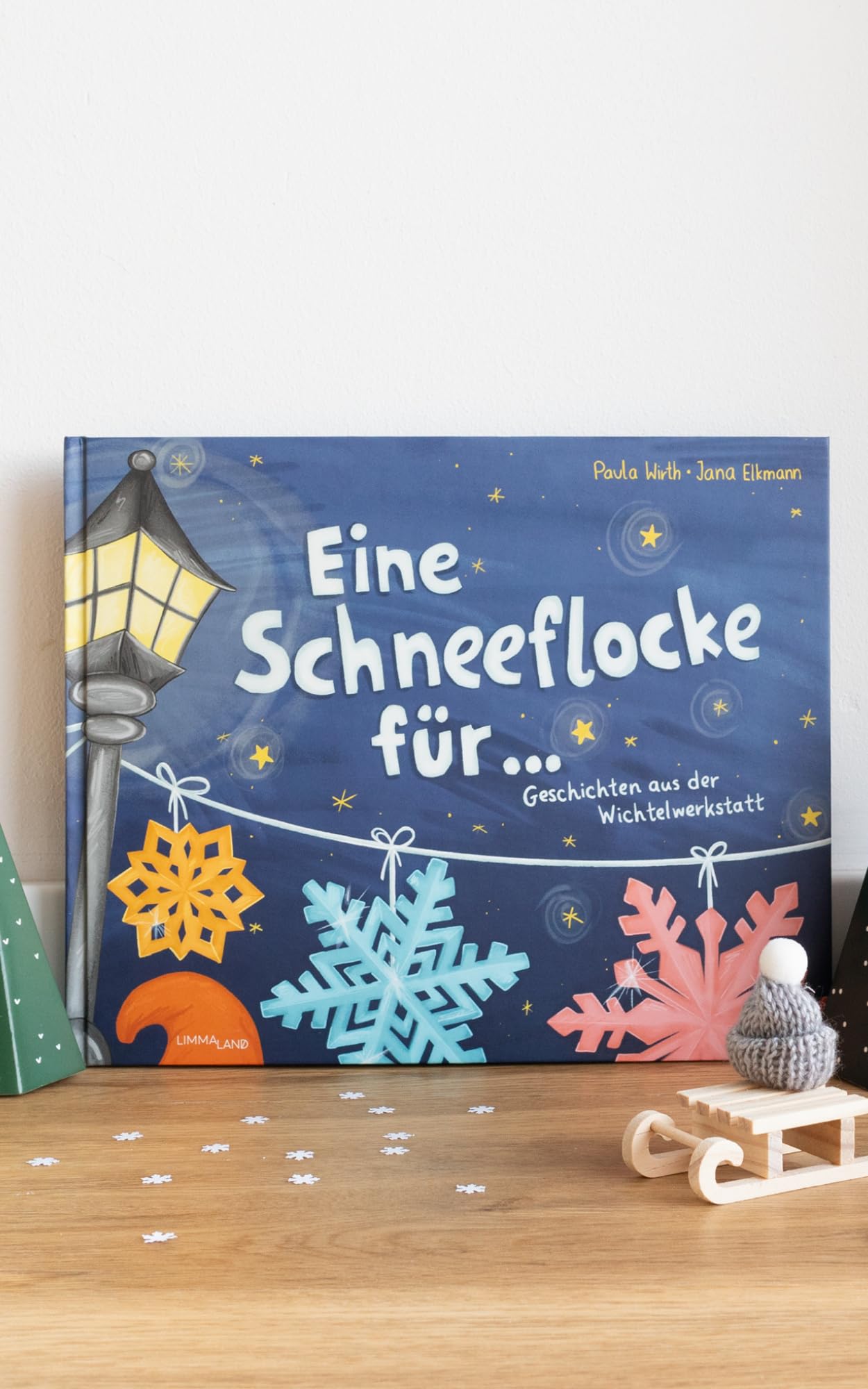 LIMMALAND Wichtelbuch - Eine Schneeflocke für ... Geschichten aus der Wichtelwerkstatt | Liebevolle Wichtelgeschichten zum Vorlesen nach der Wichtelzeit | Über Vielfalt, Freundschaft & Zusammenhalt Non-fiction