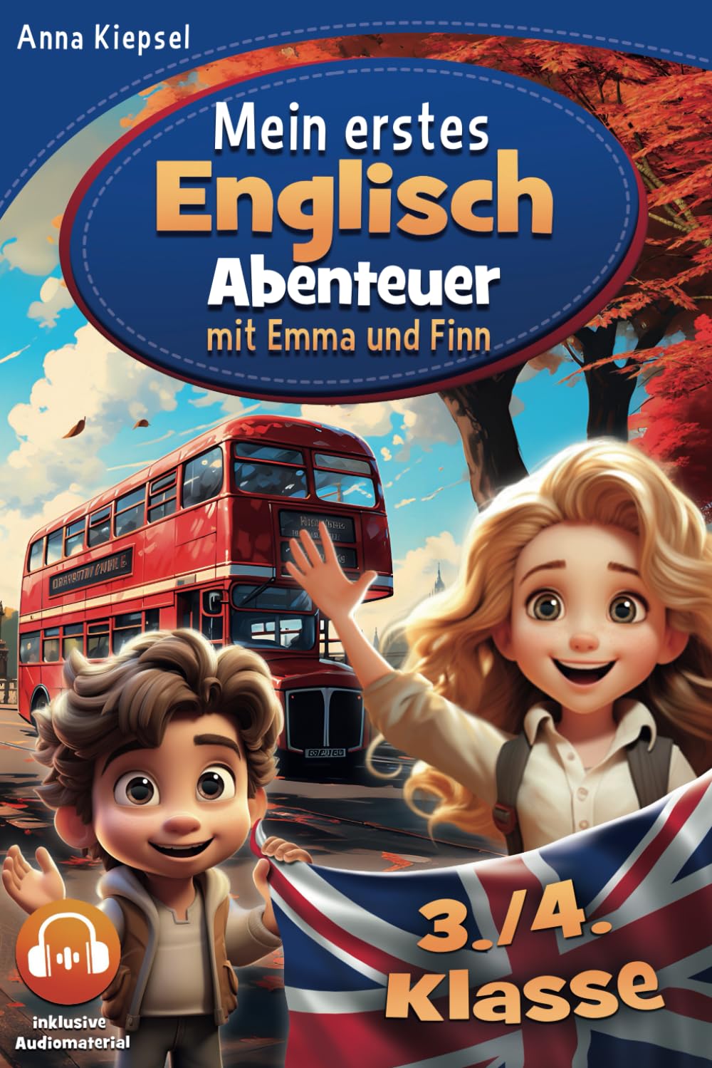 Mein erstes Englisch-Abenteuer mit Emma und Finn: Eine spannende Geschichte zum Englisch lernen für Kinder inkl. Hörbuch Manga