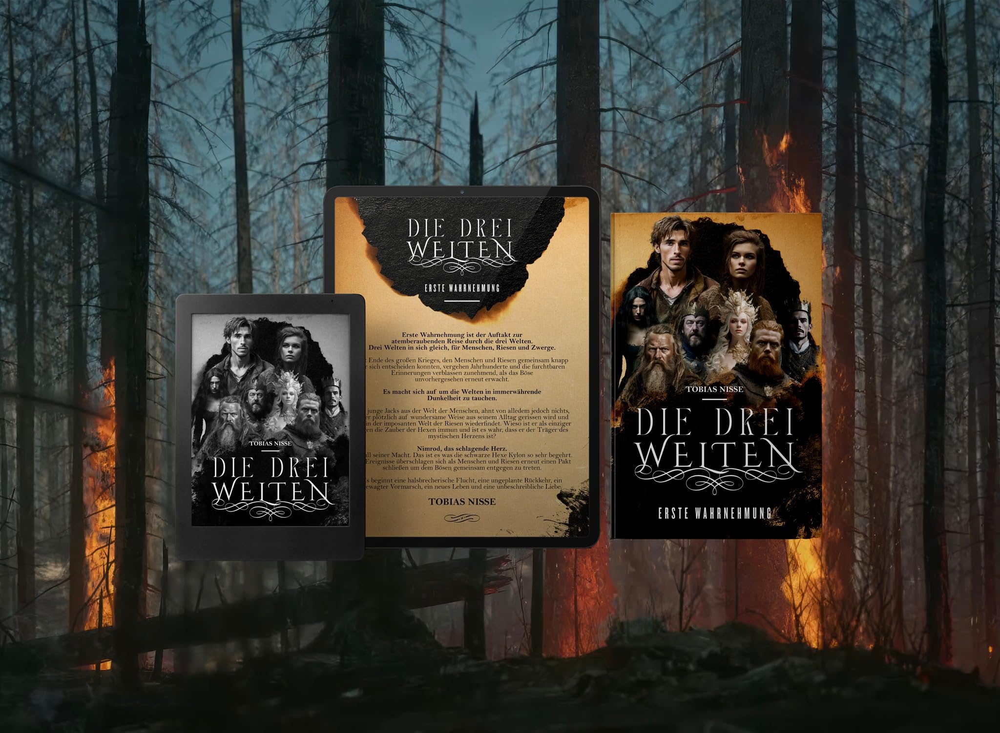 DIE DREI WELTEN: Erste Wahrnehmung Historical Fiction