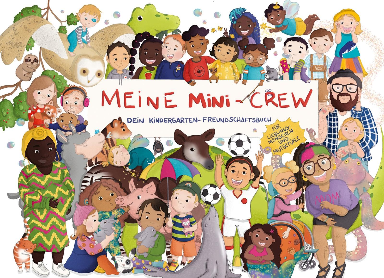 Freundebuch Meine Mini-Crew: Dein Kindergarten-Freundschaftsbuch, das beste Geschenk für Kita-Kinder Living & Furnishing