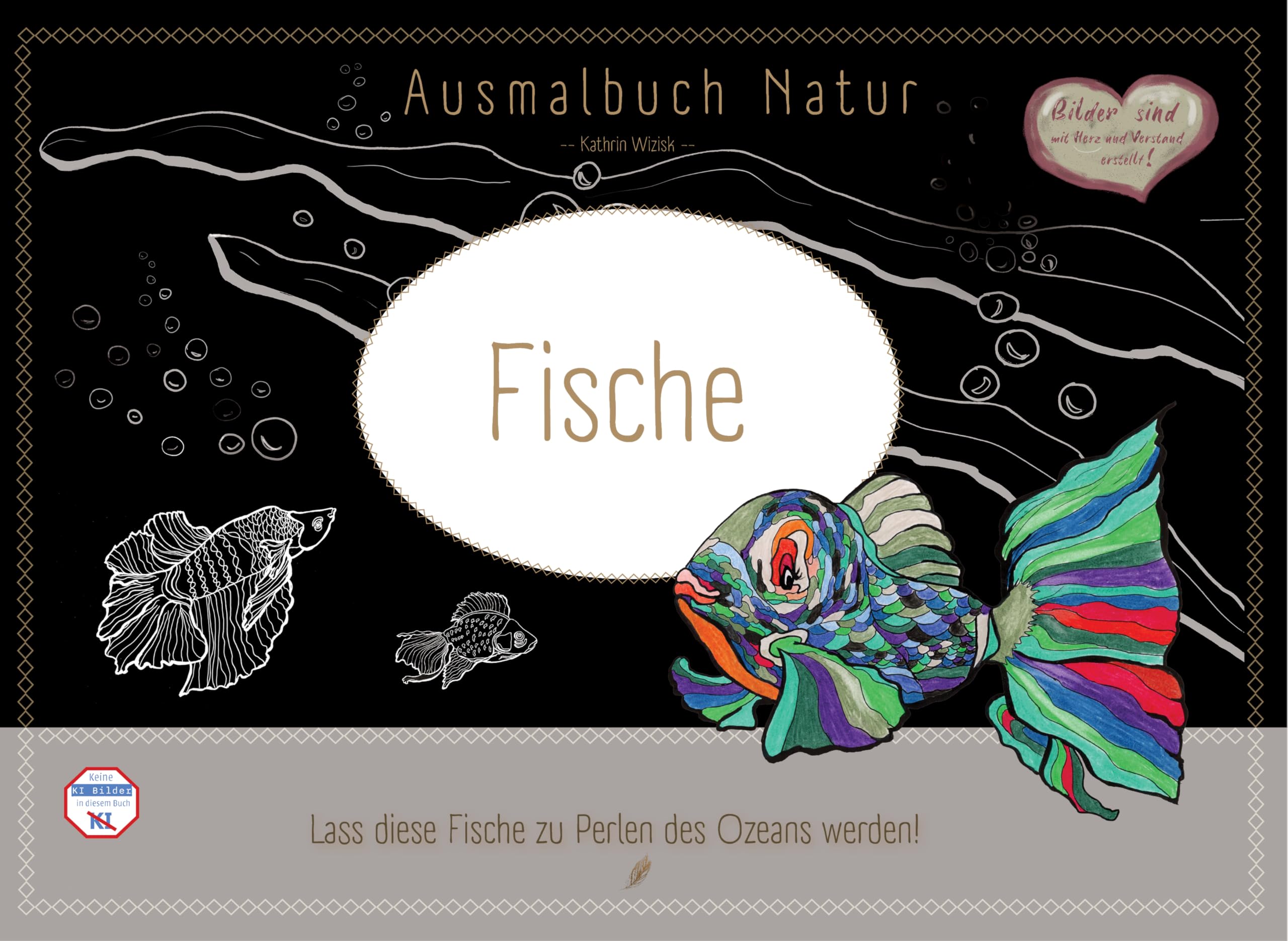 Ausmalbuch Natur: Fische Tiptoi & Games