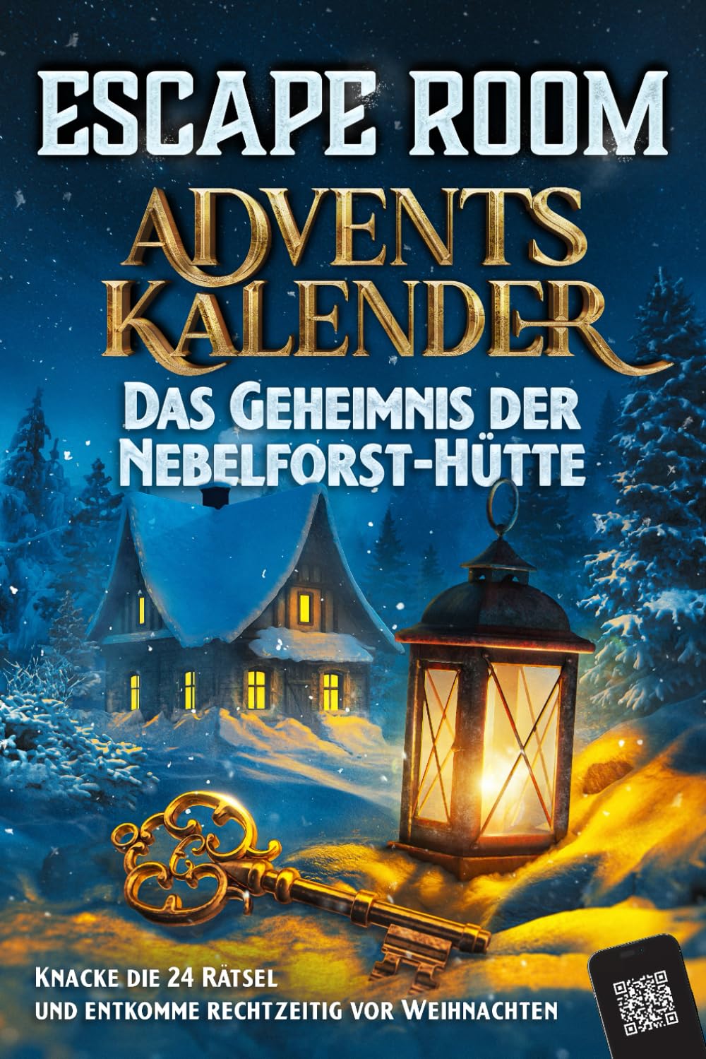 Escape Room Adventskalender: Das Geheimnis der Nebelforst-Hütte: Knacke die 24 Rätsel und entkomme rechtzeitig vor Weihnachten | Der Rätsel Adventskalender für Erwachsene und Teenager Leisure & Fun