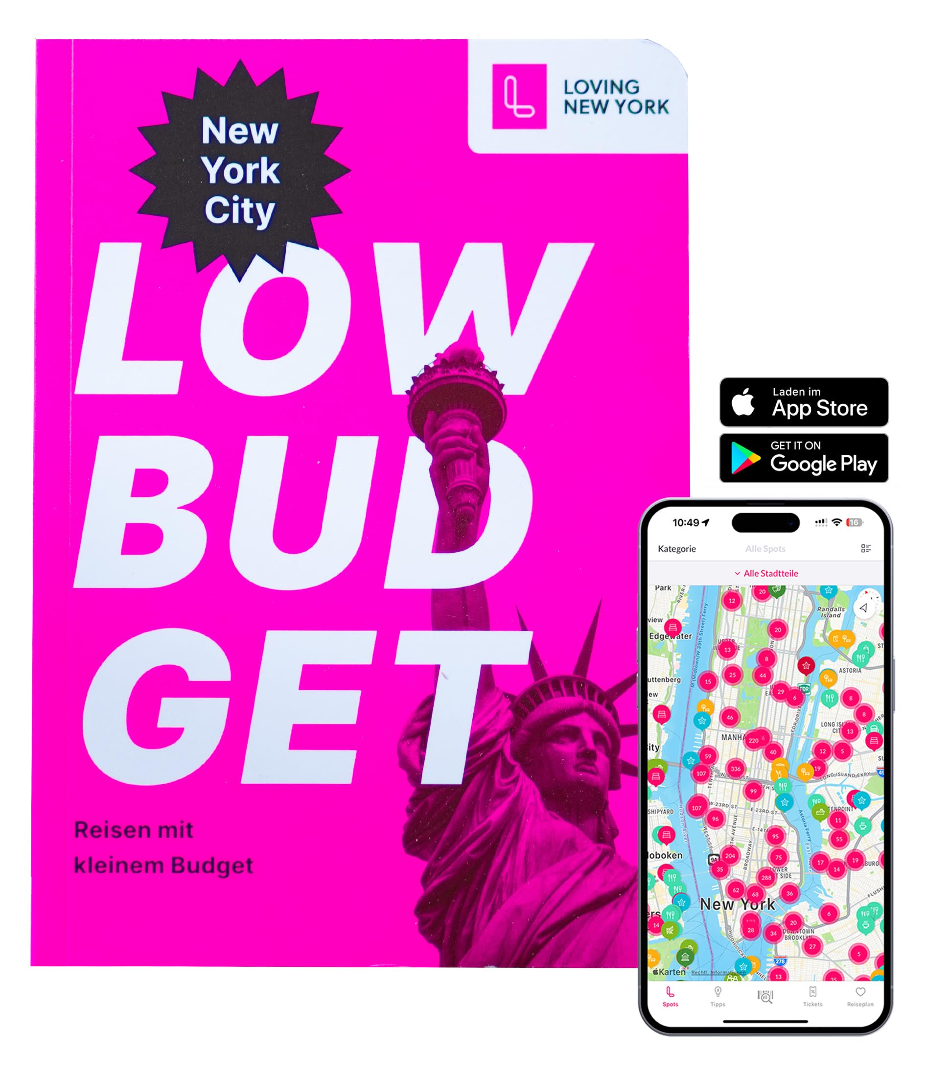 Reiseführer New York LOW BUDGET Travel Guides