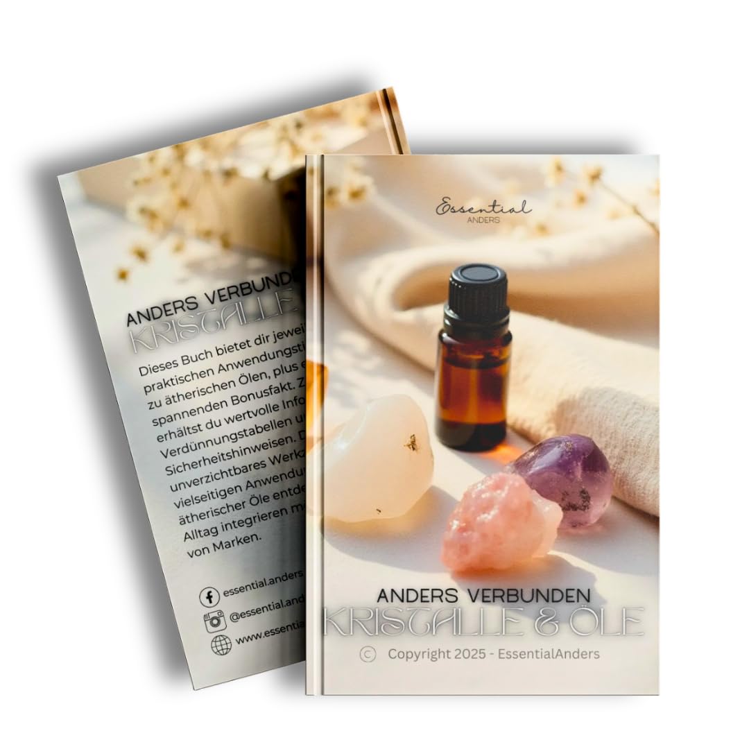 „Anders verbunden – Kristalle & Öle“ - Heilstein-Buch Books
