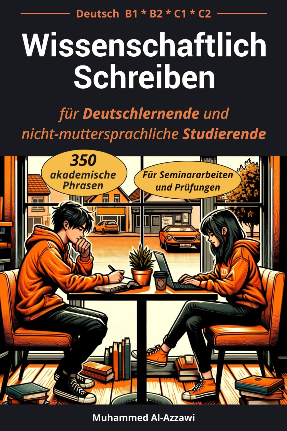 Wissenschaftlich Schreiben für Deutschlernende und nicht-muttersprachliche Studierende (B1, B2, C1, C2): 350 akademische Phrasen für Seminararbeiten und Prüfungen General education