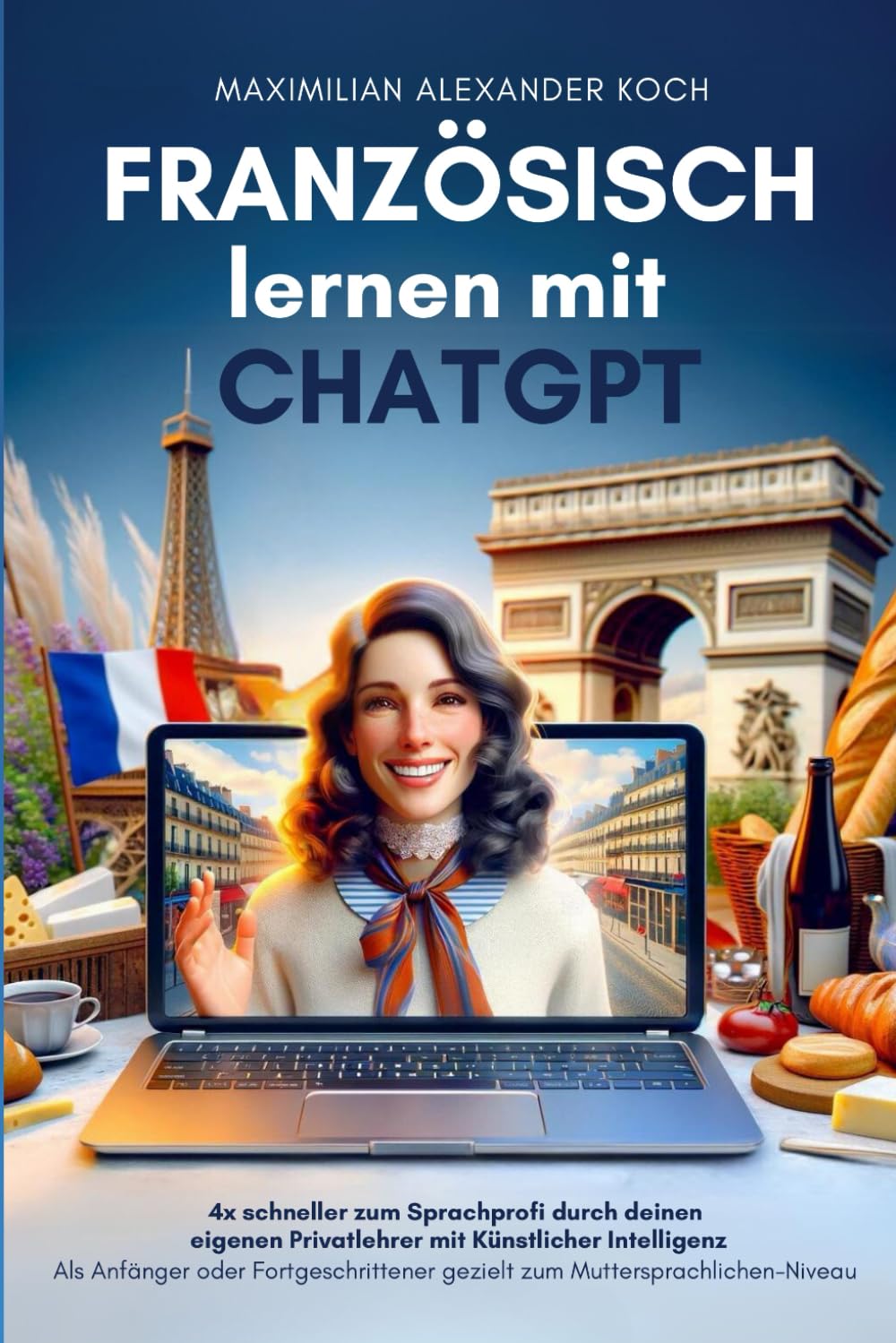 Französisch lernen mit ChatGPT: 4x schneller zum Sprachprofi durch deinen eigenen Privatlehrer mit Künstlicher Intelligenz | Als Anfänger oder Fortgeschrittener gezielt zum Muttersprach-Niveau Foreign Languages ​​& Dictionaries