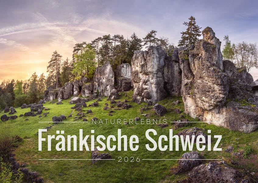 Naturerlebnis Fränkische Schweiz 2026, Wandkalender DIN A2 Film, Art & Culture