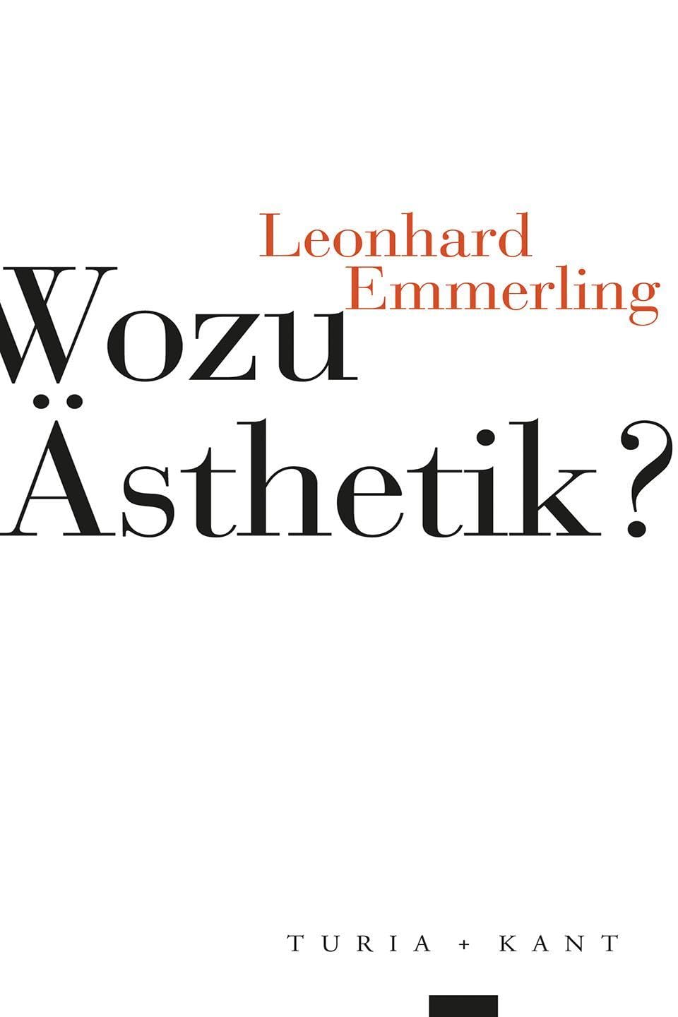 Wozu Ästhetik? Books