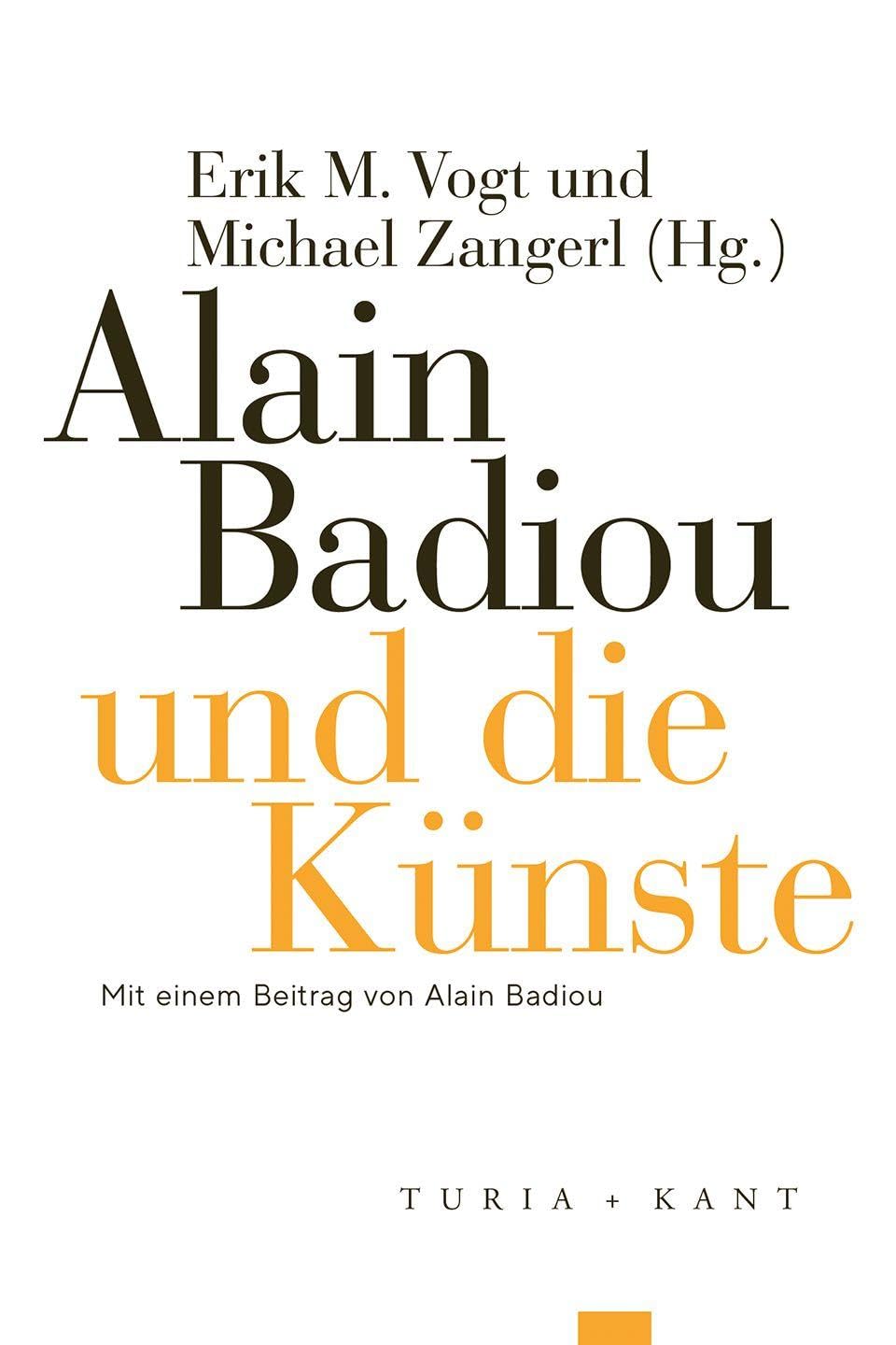 Alain Badiou und die Künste Philosophy