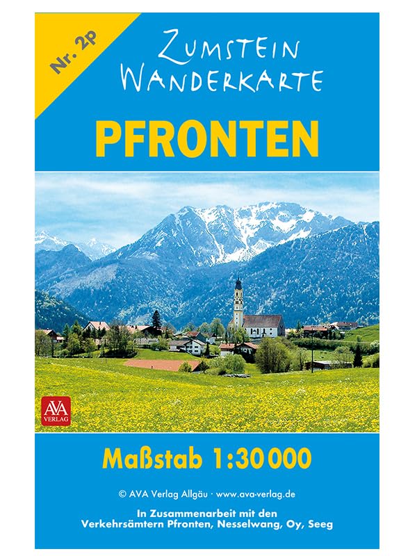 Zumstein Wanderkarte Pfronten Maps & Plans