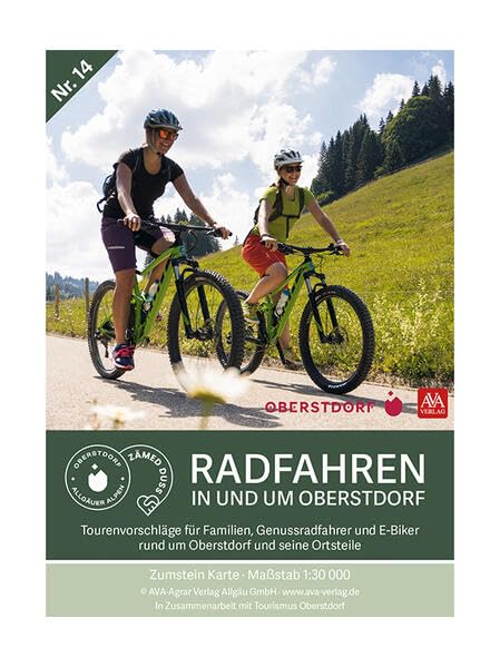 Radfahren in und um Oberstdorf Maps & Plans