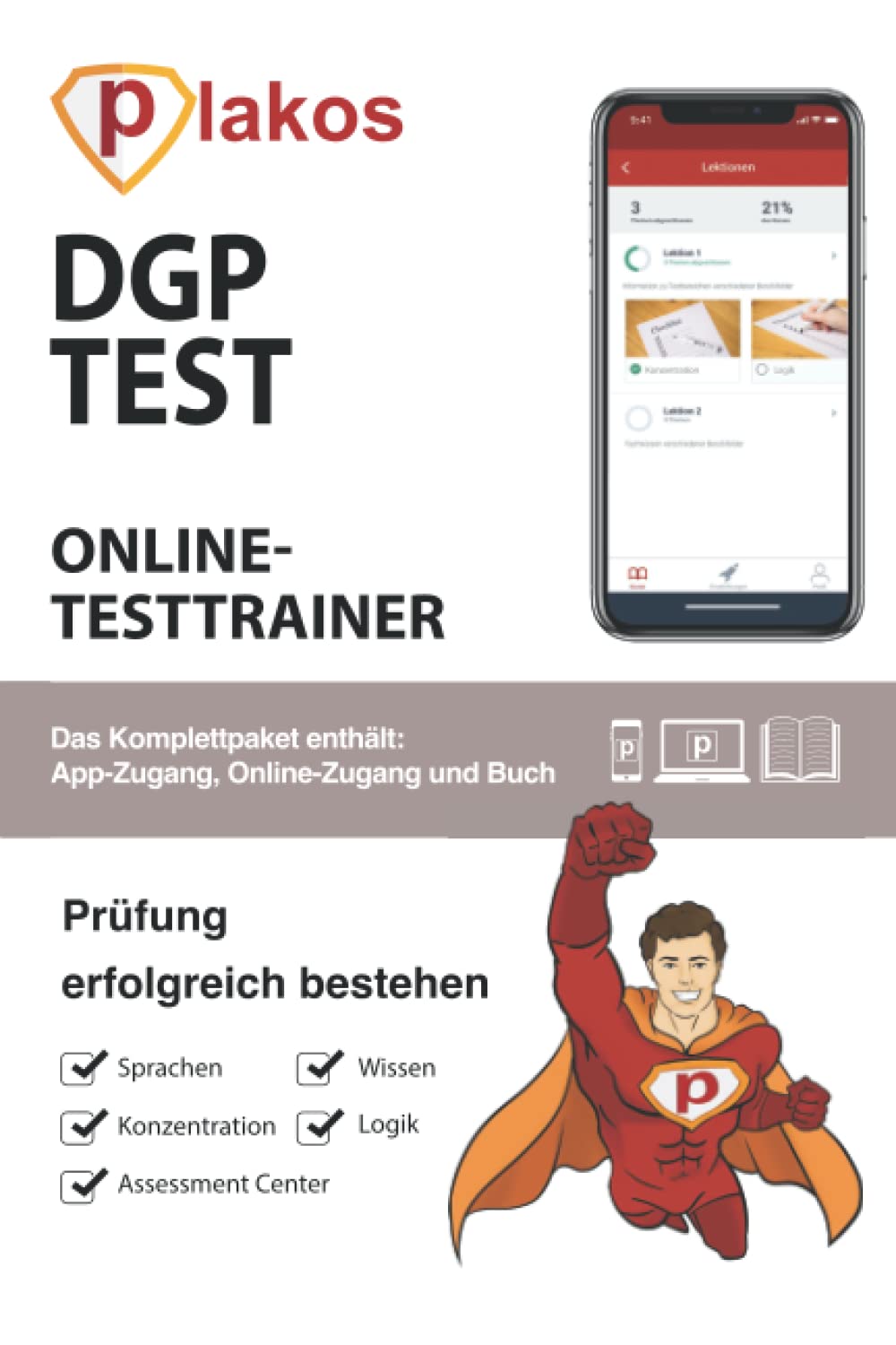 DGP Test Online Testtrainer: Online-Testtraining mit zahlreichen interaktiven Übungsaufgaben und Videokursen – die perfekte Vorbereitung für den DGP Test. Business, Finance & Career
